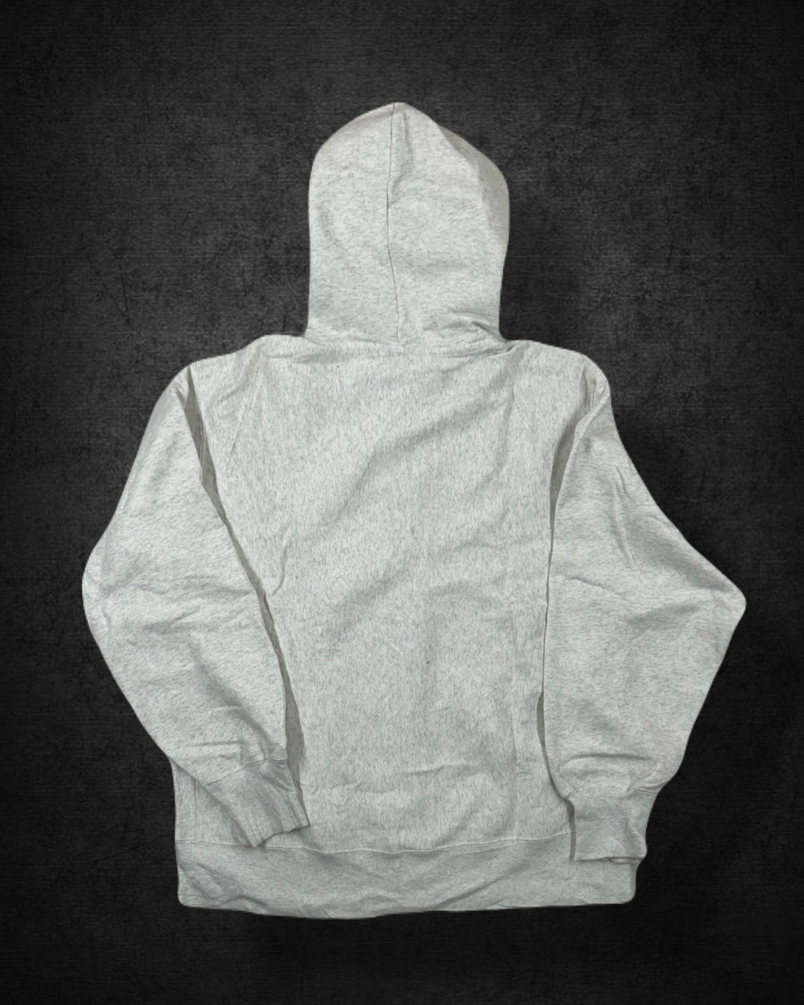 Classic Light Grey Zip-Up Hoodie
